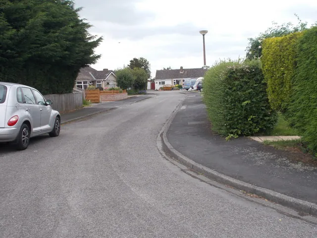 Neville Drive from Beech Avenue, Bishopthorpe